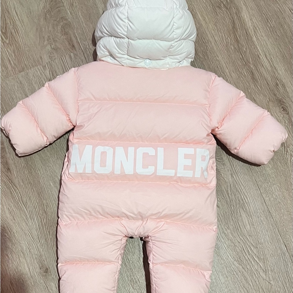 Baby girl moncler snowsuit